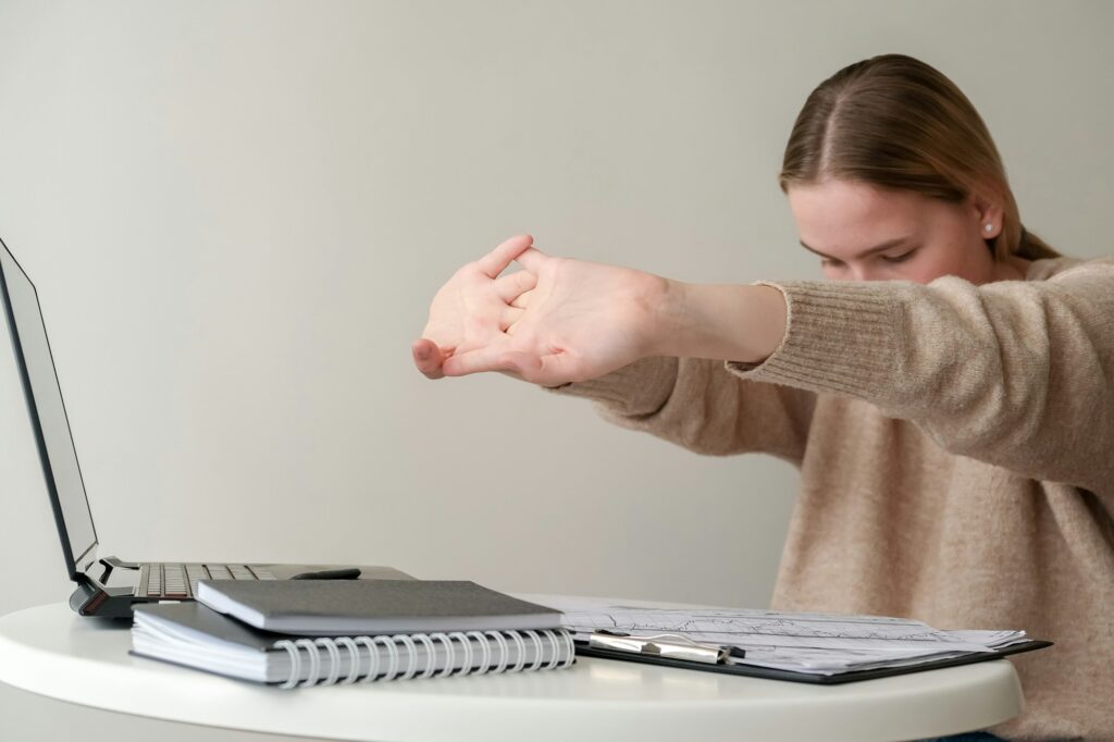 cou d'ordinateur, problème de posture